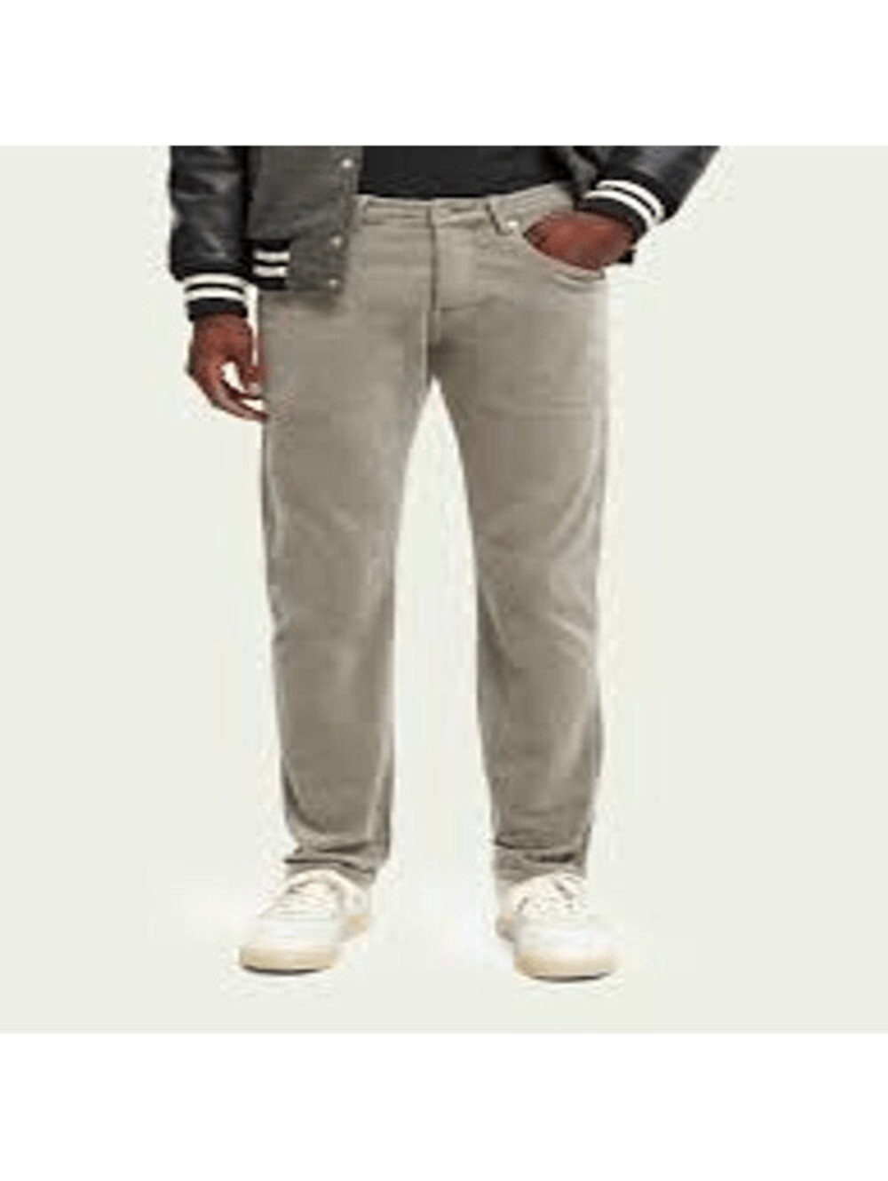 Scotch & Soda Ralston Corduroy Pants Men’s 30x32 Grey Slim Fit Stretch NWT $168